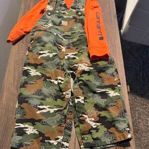 Infant Carhartt Camouflage Overalls